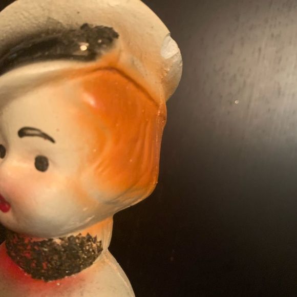 COPY - • VINTAGE 60s • ceramic Gorgeous mod fab lady mini Statuette • - Picture 13 of 15